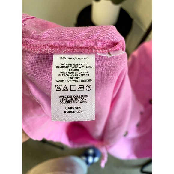 LOFT Lou and Grey Women's Pink Maxi Linen Dress - Picture 2 of 6